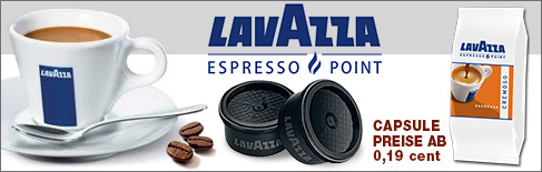 Kaffeekapseln original und kompatibel Lavazza Espresso Point