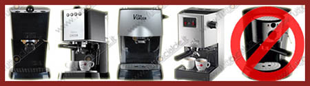 Macchine Gaggia compatibili con l'adattatore Macchine Gaggia compatibili con l'adattatore