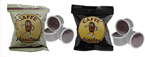 100 Cialde caffè Agostani miscela CLASSIC e Regal Arabica Monodose compatibile Lavazze Epresso Point