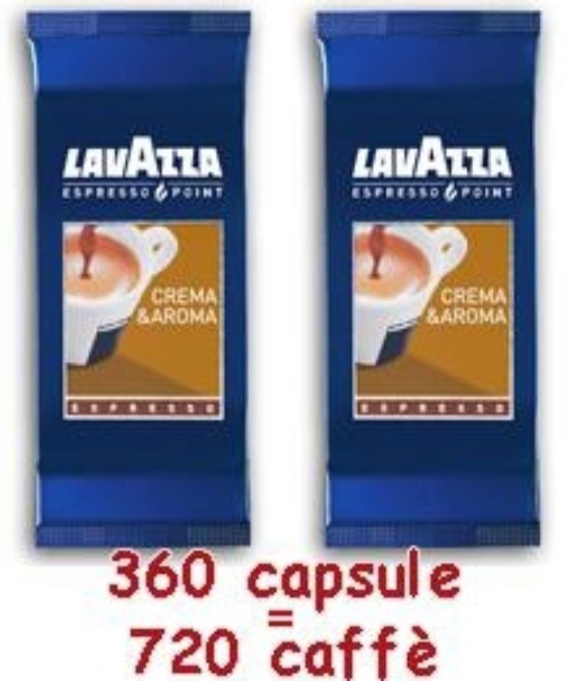 Immagine di Caffe Lavazza Crema Aroma Bidose Espresso Point 360 cialde