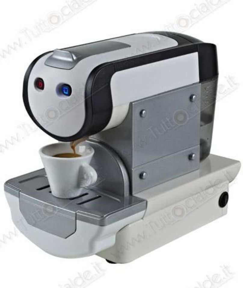 Immagine di Macchina caffè Nano Bianca utilizza capsule Lavazza Espresso Point e Agostani