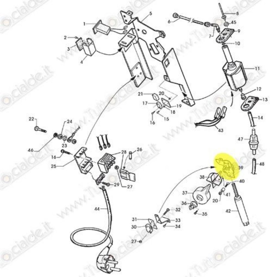 Immagine di Distributore E.L. Assemblato macchina Lavazza EL3200 89022 XE2