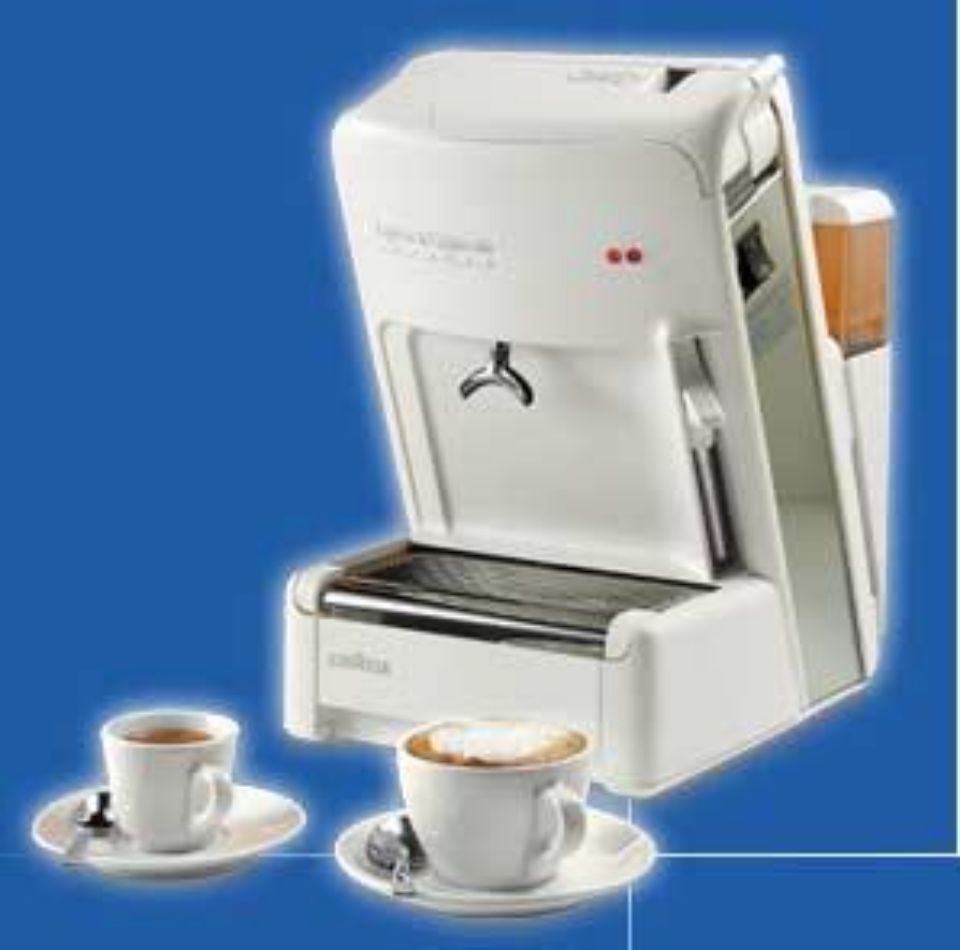 Immagine di SERBATOIO ORIGINALE CON RESINE LAVAZZA EL3200 e caffè e cappuccino