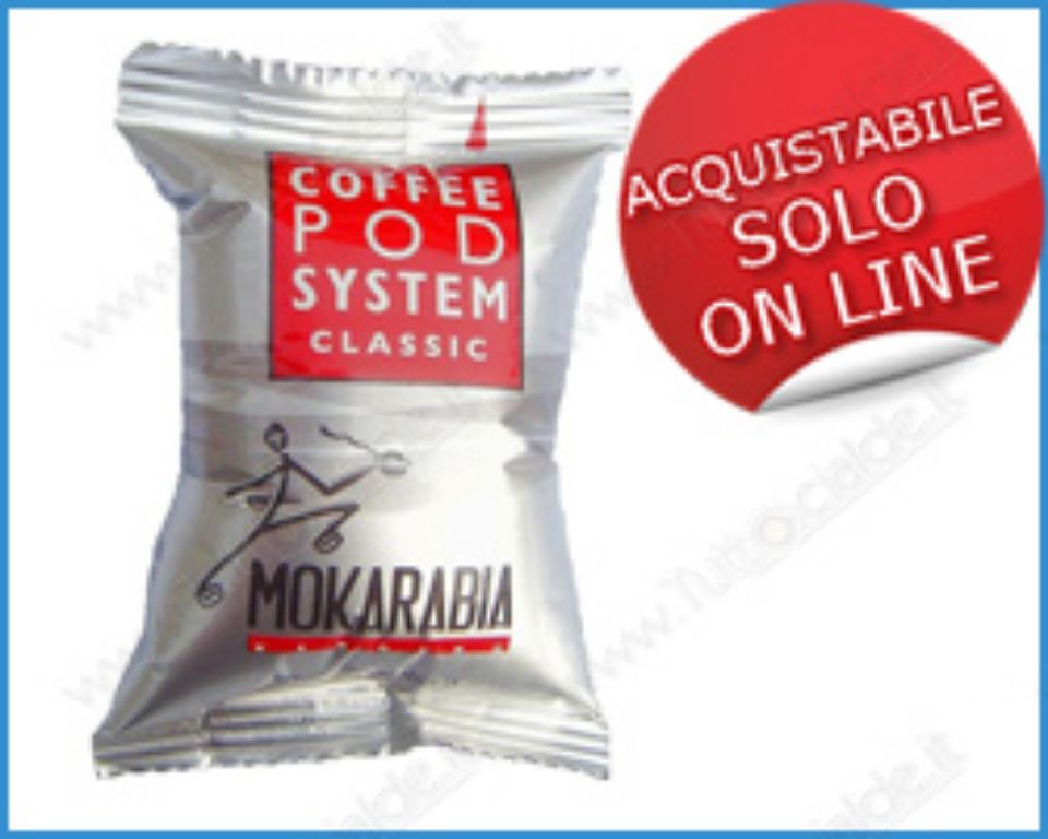 Immagine di 100 Capsule MOKARABIA compatibili standard ESPRESSO POINT CLASSIC