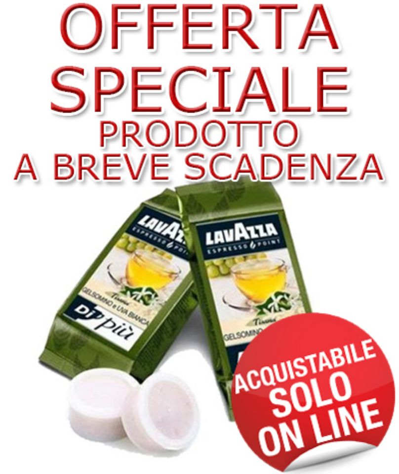 Immagine di OFFERTA SPECIALE: 100 Tisana Gelsomino Uva Bianca Lavazza Espresso Point 