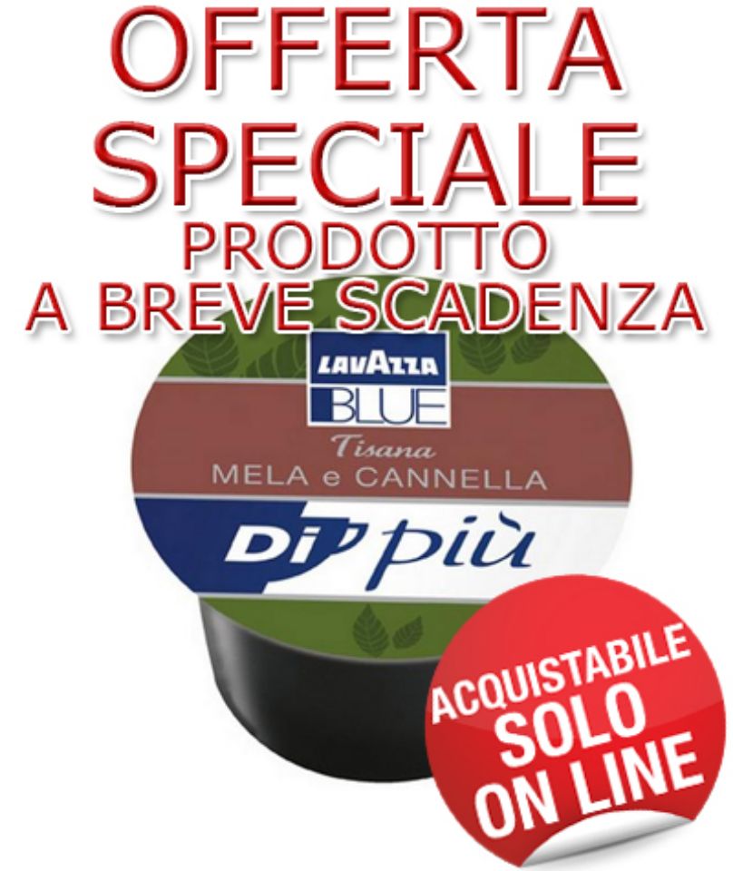 Immagine di OFFERTA SPECIALE: 50 cialde Tisana Mela e Cannella Lavazza BLUE