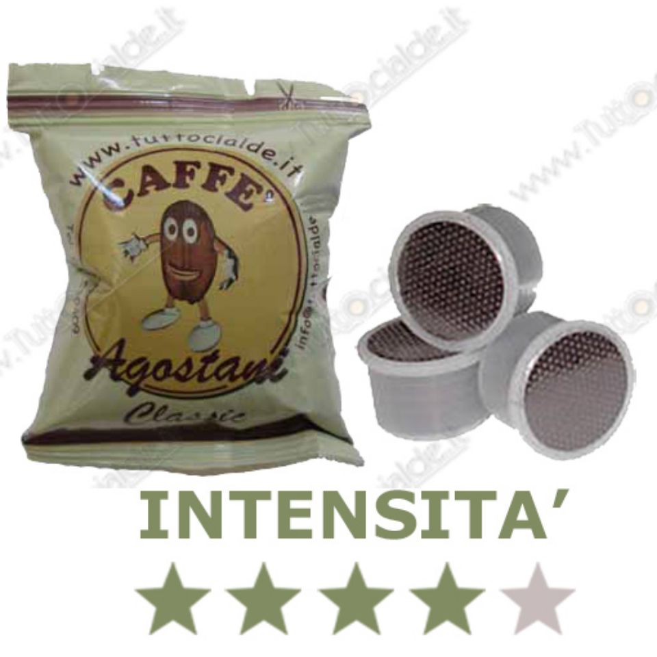 Immagine di 100 Cialde caffè Agostani miscela CLASSIC Monodose compatibile Aroma Polti