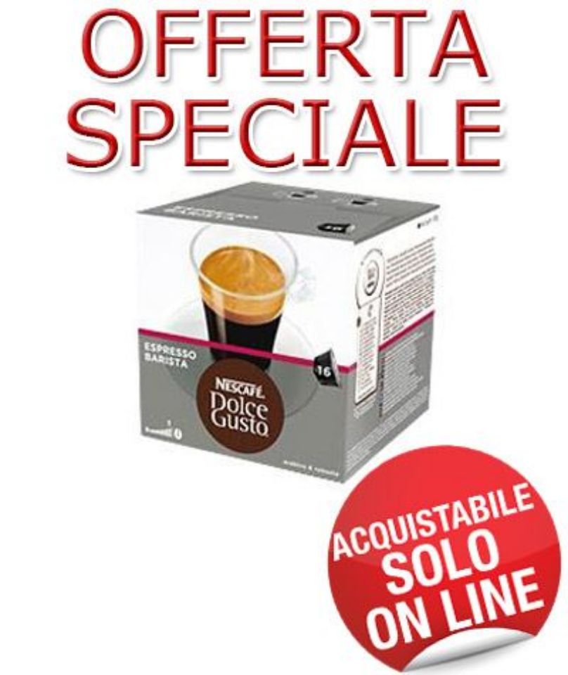 Immagine di SUPER OFFERTA: 16 capsule Nescafé Dolce Gusto Espresso Barista