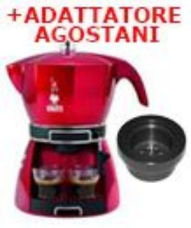 Visualizza i dettagli per Mokissima  Bialetti  con adattatore Agostani Mokissima  Bialetti  con adattatore Agostani