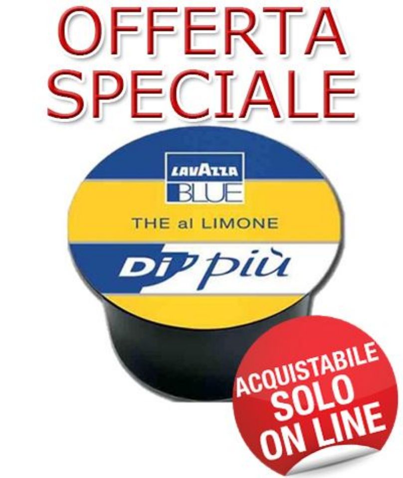 Immagine di OFFERTA SPECIALE: 100 cialde the limone Lavazza BLUE