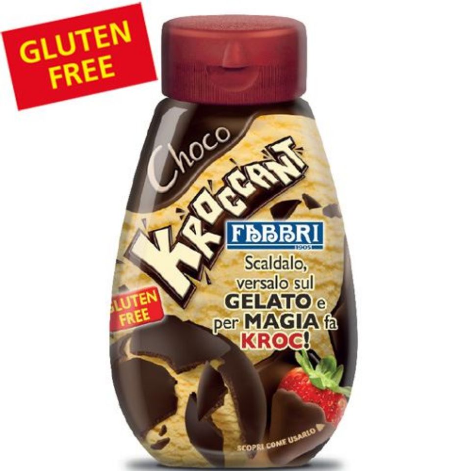 Immagine di Mini Topping Kroccant Cioccolato Fabbri 180Gr ideale per Caffè, Te, Dolci, Gelati, Dessert