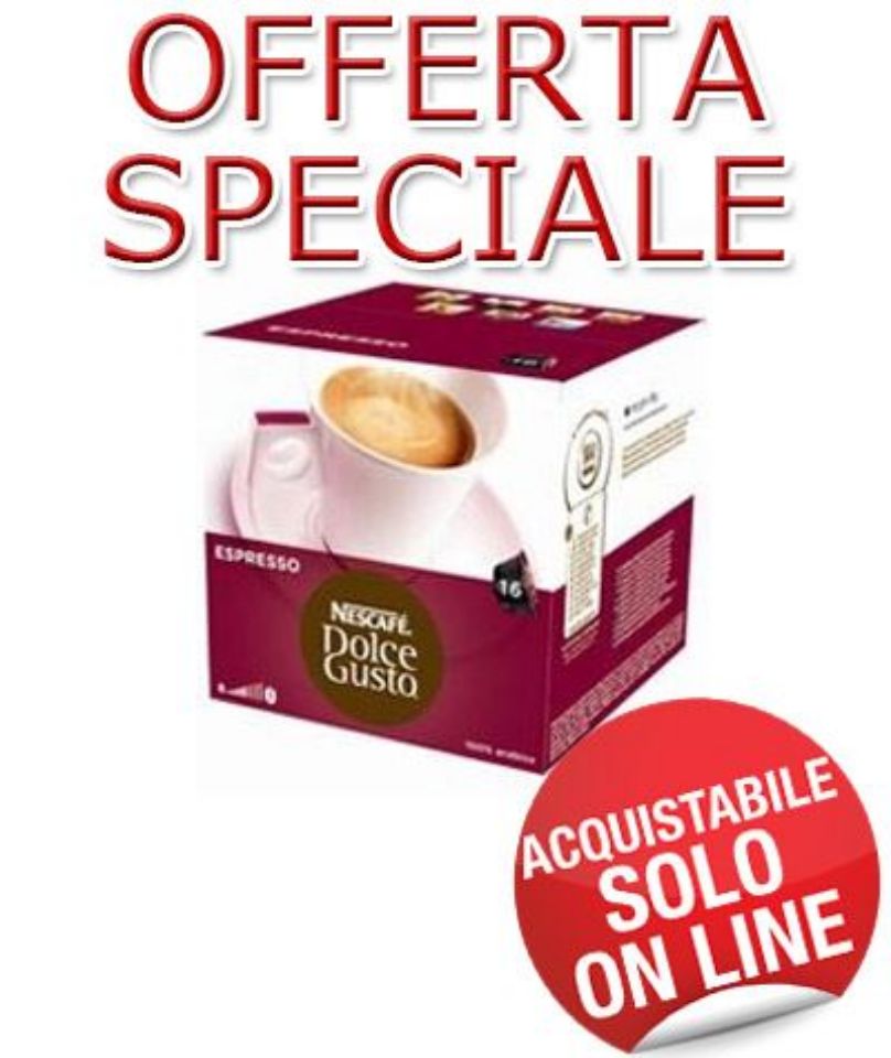 Immagine di SUPER OFFERTA: 16 capsule Nescafé Dolce Gusto Espresso
