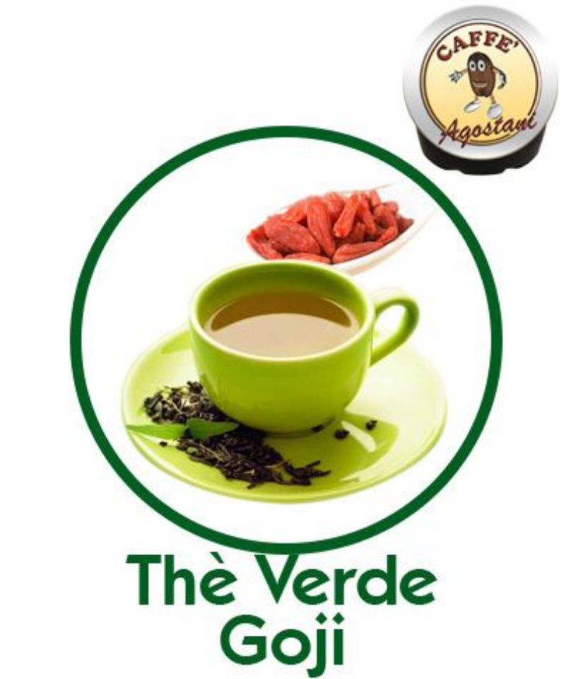 Immagine di 14 capsule the verde Goji Agostani SMALL compatibile Lavazza a Modo Mio