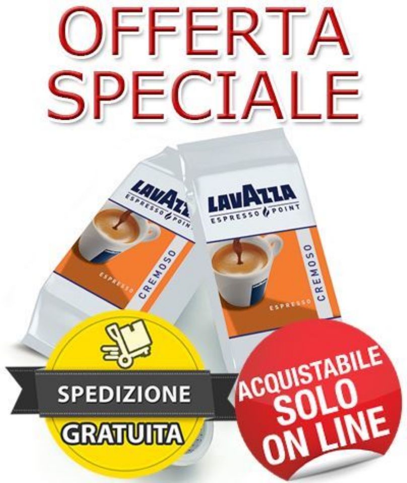 Immagine di SUPER OFFERTA: 720 cialde  Lavazza Cremoso Espresso Point Spedizione Gratuita