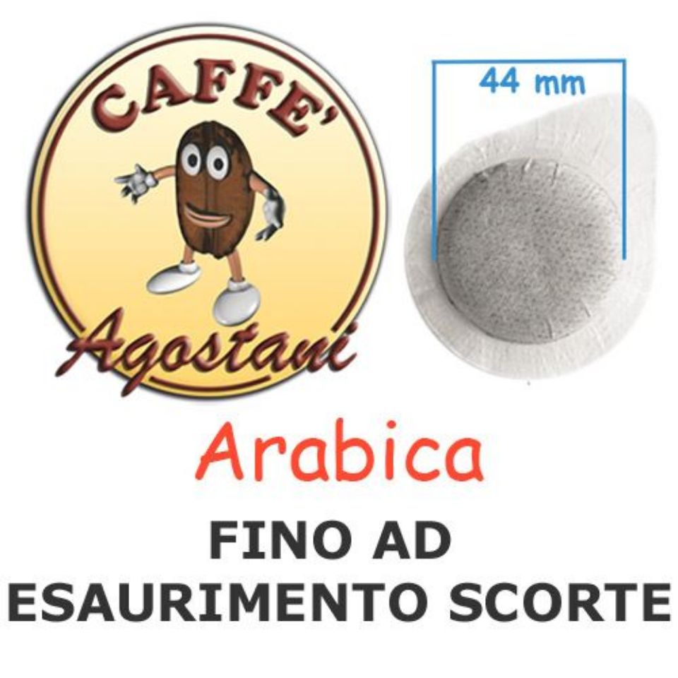 Immagine di 150 Cialde Caffè Agostani Arabica formato 44mm ESE compatibili MOKONA