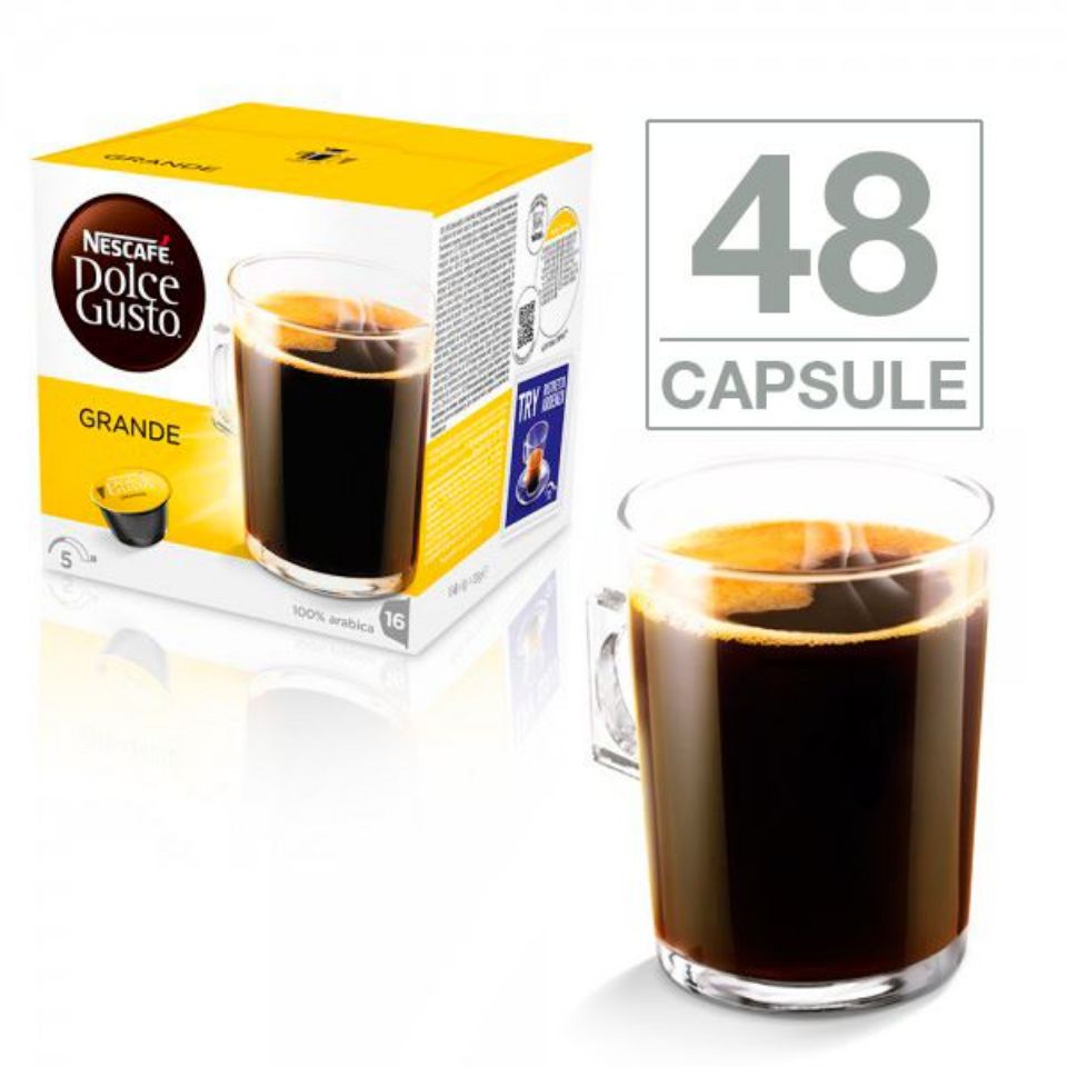 Immagine di 48 capsule Nescafé Dolce Gusto Grande caffè Crema