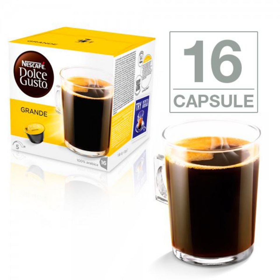 Grande, Capsules Nescafé® Dolce Gusto®