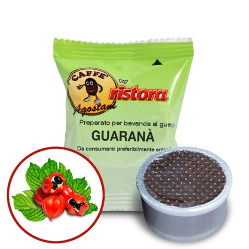 Immagine di 50 Cialde caffè Agostani aromatizzato GUARANA Compatibili Lavazza Espresso Point