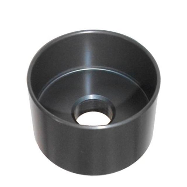 1 adattatore in ALLUMINIO per utilizzare cialde monodose Agostani e Lavazza crema aroma su macchine bidose espresso e cappuccino