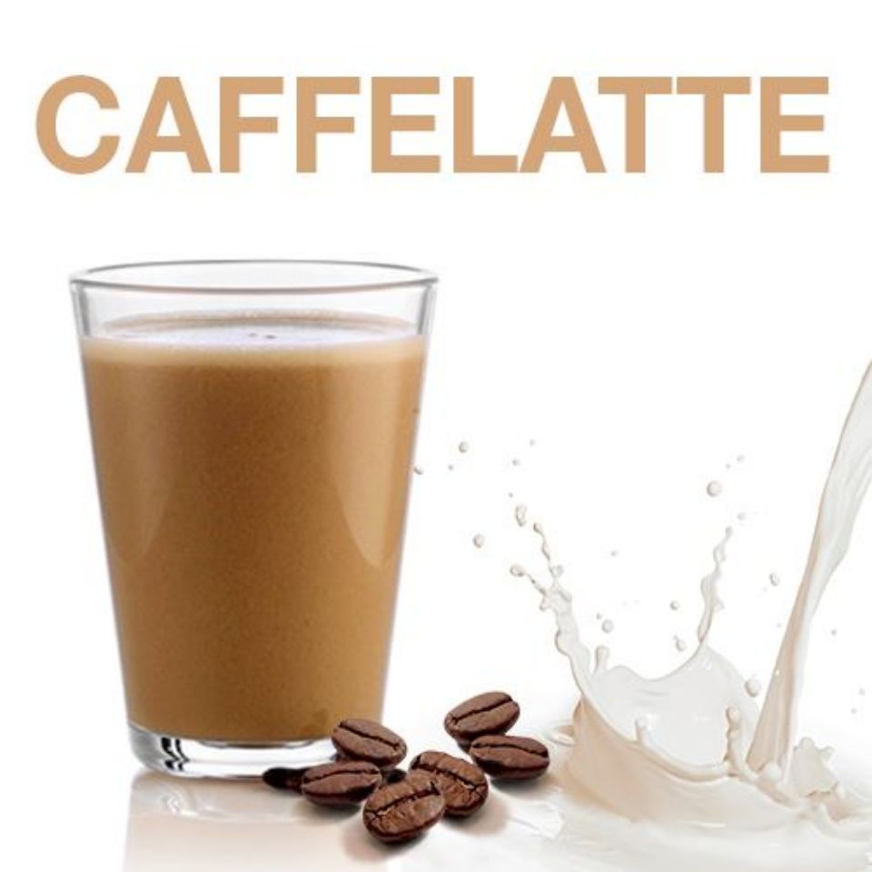 Immagine di 16 capsule Caffelatte compatibile Nescafé Dolce Gusto