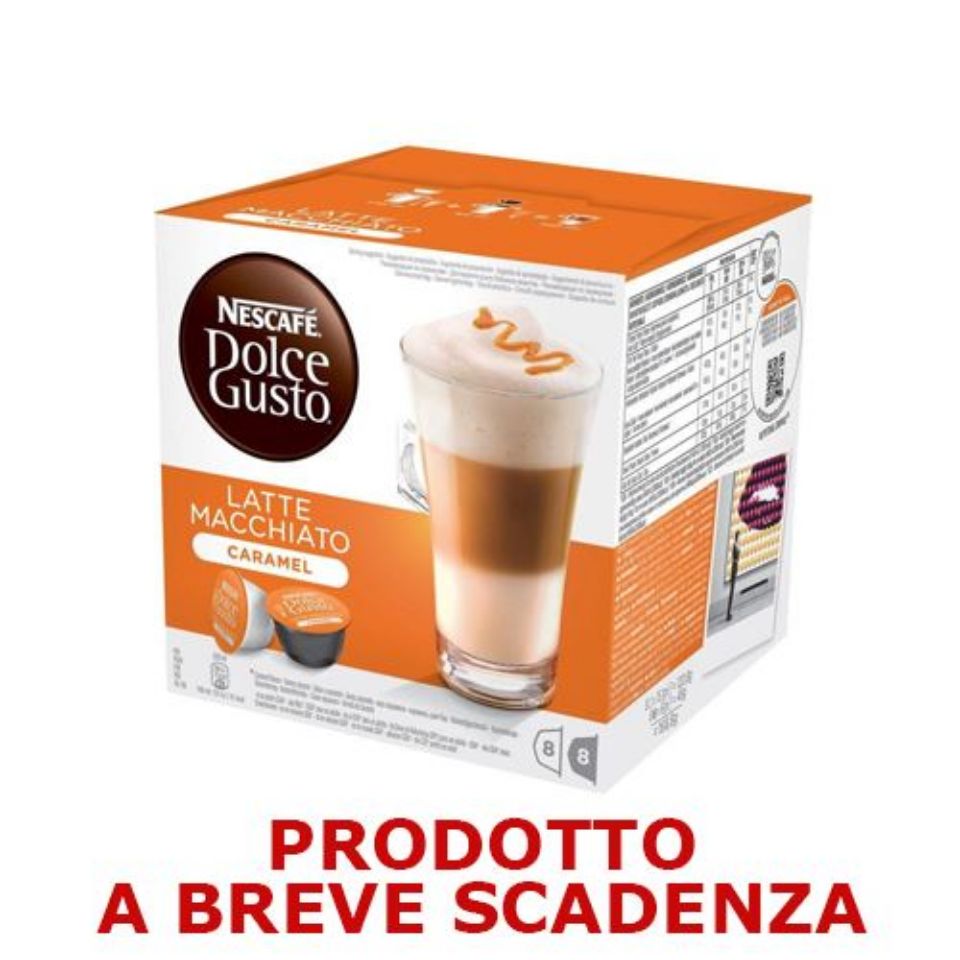 Immagine di SUPER OFFERTA: 16 capsule Nescafé Dolce Gusto Latte Macchiato Caramel