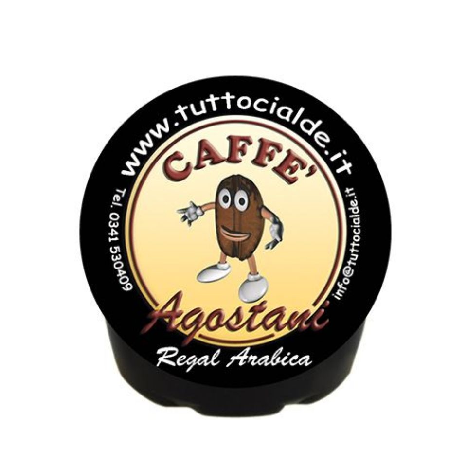 Immagine di 70 capsule Caffè Agostani SMALL Regal compatibile Lavazza a Modo Mio