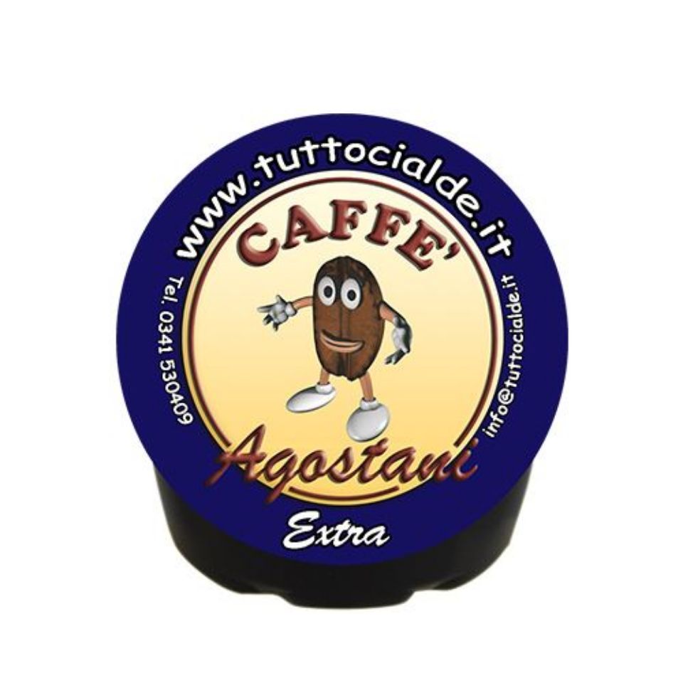 Immagine di 70 capsule Caffè Agostani SMALL Extra compatibile Lavazza a Modo Mio