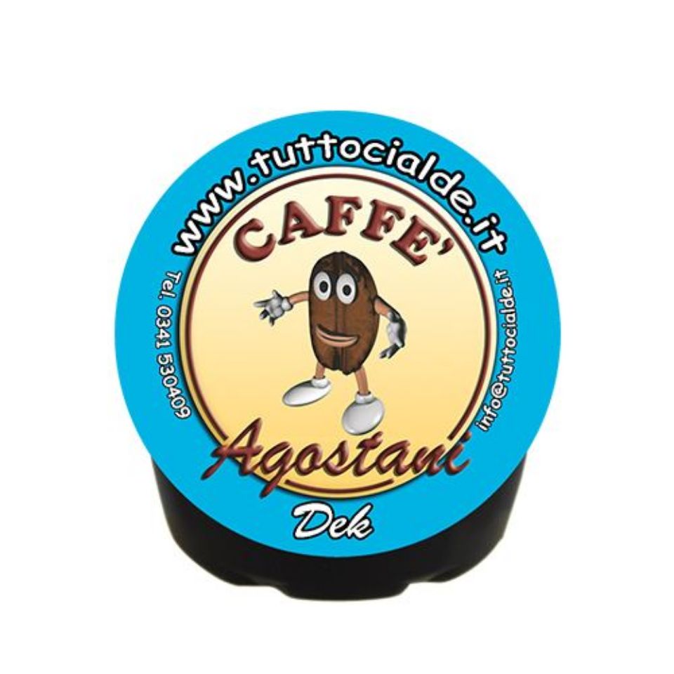 Immagine di 70 capsule Caffè Agostani SMALL Decaffeinato compatibile Lavazza a Modo Mio