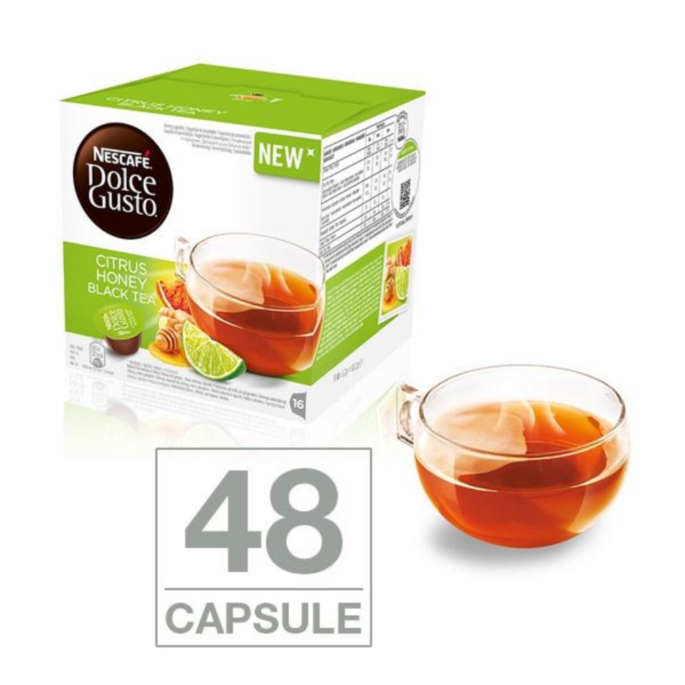 Immagine di 48 capsule Nescafé Dolce Gusto Citrus Honey Black Tea