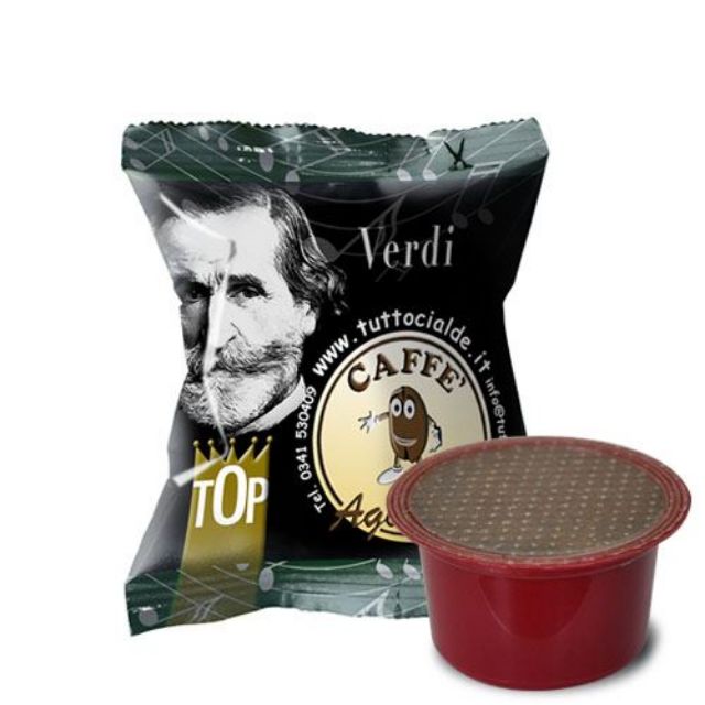 Visualizza i dettagli per 50 Capsule caffè Agostani Verdi compatibile macchine Lavazza BLUE e Lavazza In Black 50 Capsule caffè Agostani Verdi compatibile macchine Lavazza BLUE e Lavazza In Black