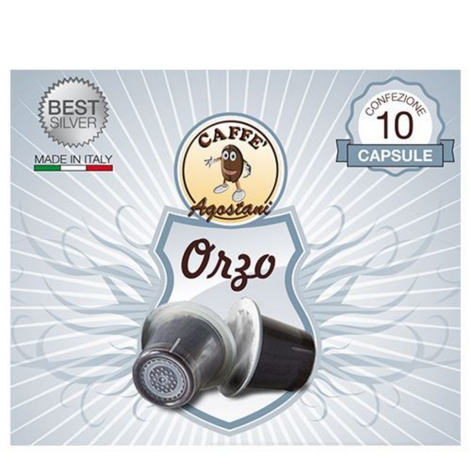 Immagine di 60 capsule Orzo Agostani Best Silver compatibile Nespresso