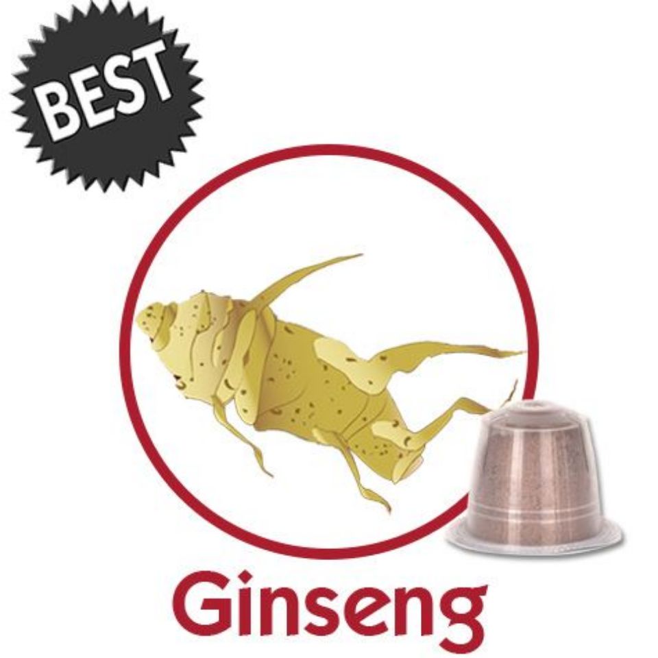 Immagine di 50 capsule Ginseng Agostani Best compatibile Nespresso