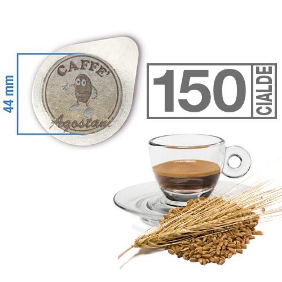 Immagine di 150 Cialde Caffè Orzo Agostani formato 44mm ESE compatibili MOKONA con Spedizione Gratuita