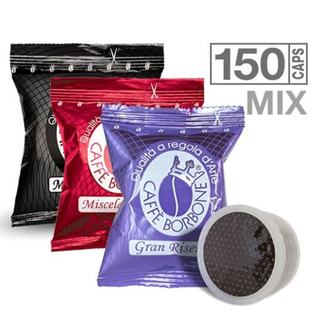 Visualizza i dettagli per OFFERTA LANCIO: 150 caffè Borbone MISTE Monodose compatibili Lavazza Espresso Point con Spedizione Gratis OFFERTA LANCIO: 150 caffè Borbone MISTE Monodose compatibili Lavazza Espresso Point con Spedizione Gratis