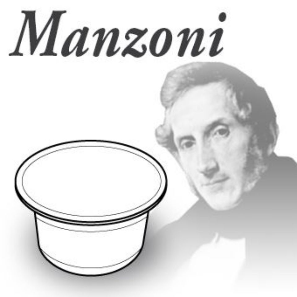 Immagine di 50 Capsule caffè Agostani Manzoni compatibili Caffitaly