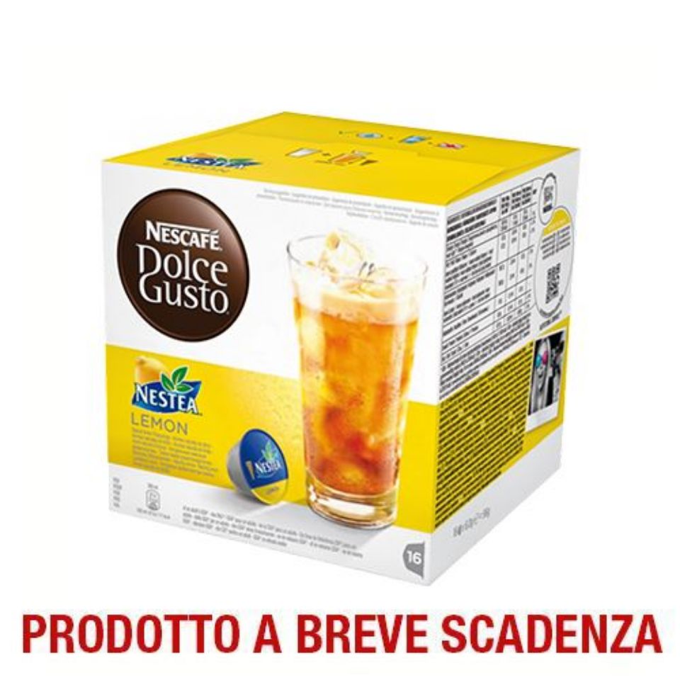 Immagine di SUPER OFFERTA: 16 capsule Nescafé Dolce Gusto Nestea LEMON