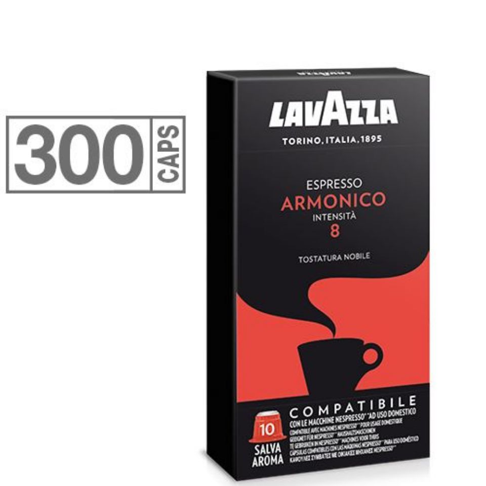 Immagine di 300 Capsule Lavazza Espresso Armonico 100% Arabica Compatibili Nespresso con Spedizione Gratis