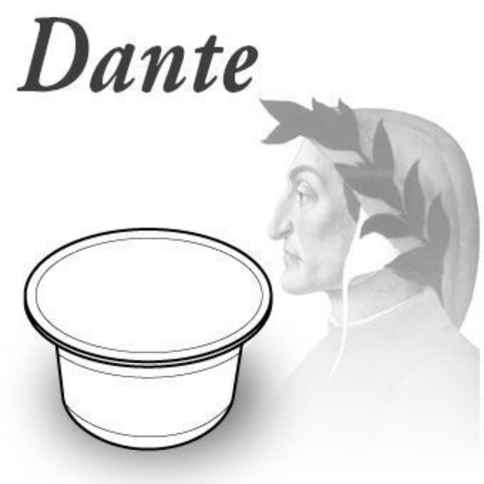Immagine di 100 Capsule caffè Agostani Dante compatibili Caffitaly