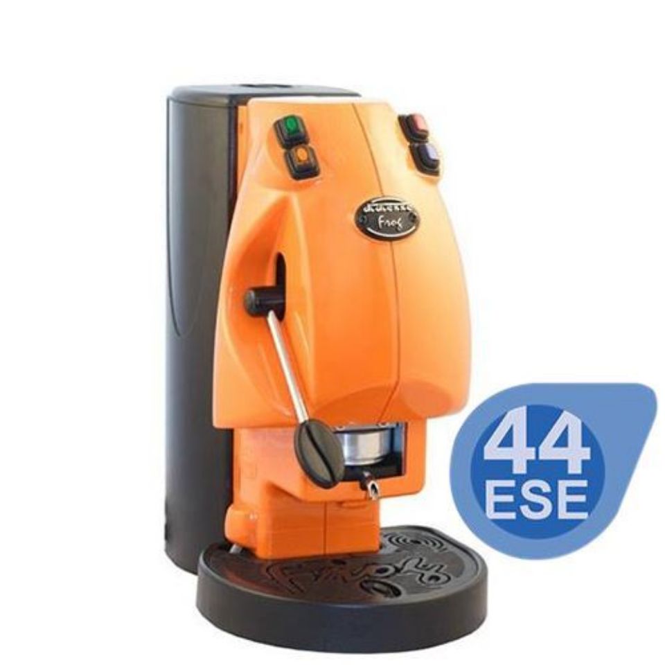 Immagine di Macchina caffè Didiesse Frog Arancione utilizza cialde filtrocarta 44mm ESE