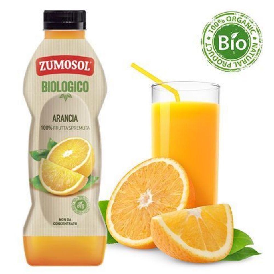 6 confezioni Zumosol Arancia 100% frutta biologica spremuta con Spedizione  Gratis - NON DISPONIBILE