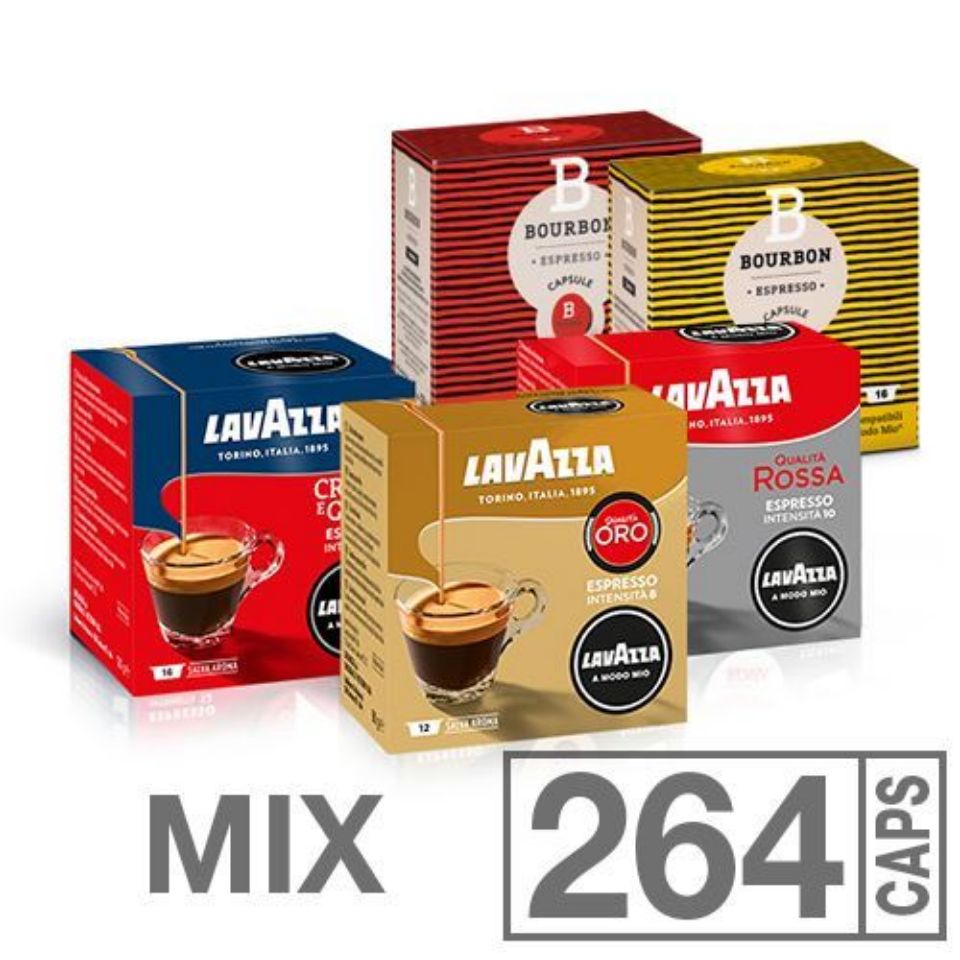 Immagine di 264 capsule MISTE Lavazza per sistema A Modo Mio con Spedizione Gratis