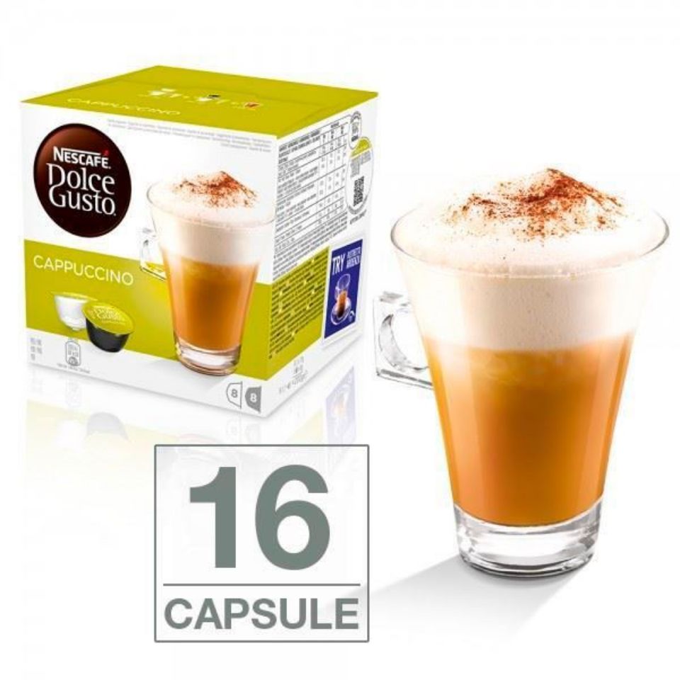 Immagine di 16 capsule Nescafé Dolce Gusto Cappuccino