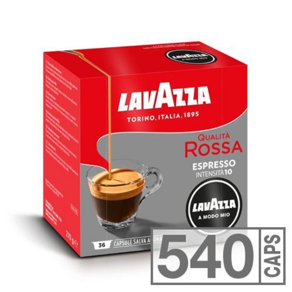 Super Offerta: 540 Cialde Lavazza a Modo Mio Qualità Rossa con Spedizione  Gratis - NON DISPONIBILE