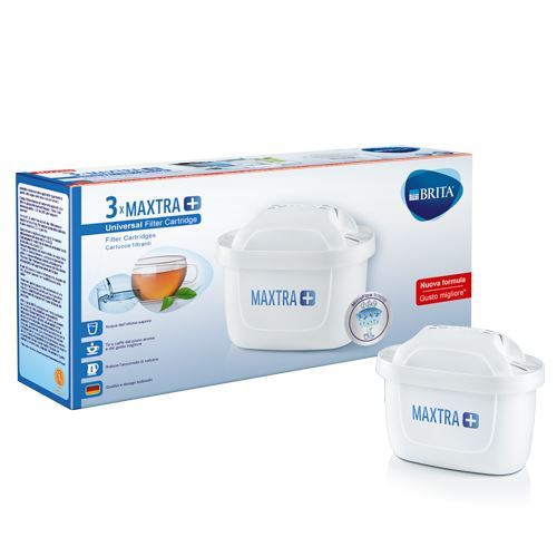 1 Filtro Maxtra+ Incluso & filtri MAXTRA+ Pack 3 Cartucce per caraffe filtranti 3 filtri x 3 mesi di acqua filtrata 3.5 Litri Brita Marella XL Caraffa Filtrante per Acqua 