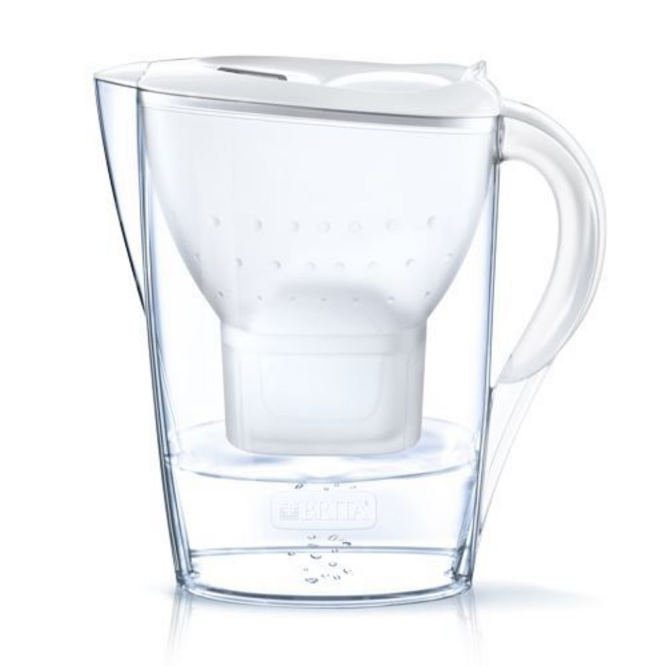 Immagine di Caraffa filtrante BRITA Marella da 2,4 l per acqua domestica con 1 filtro Maxtra+