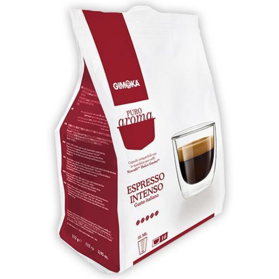 Immagine di Offerta: 16 capsule Caffè Gimoka Intenso compatibile Nescafè Dolce Gusto