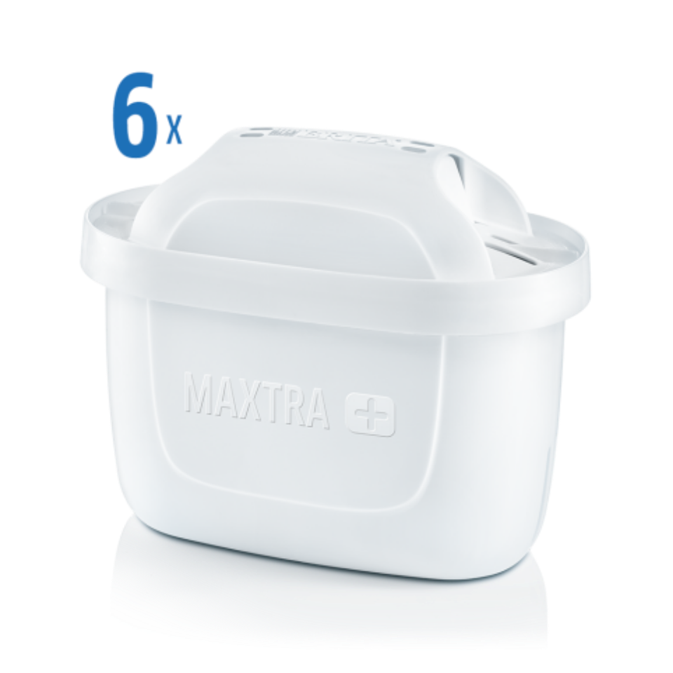 6 Filtri Maxtra+ Brita, Cartucce Ricarica per Caraffe Filtranti Marella