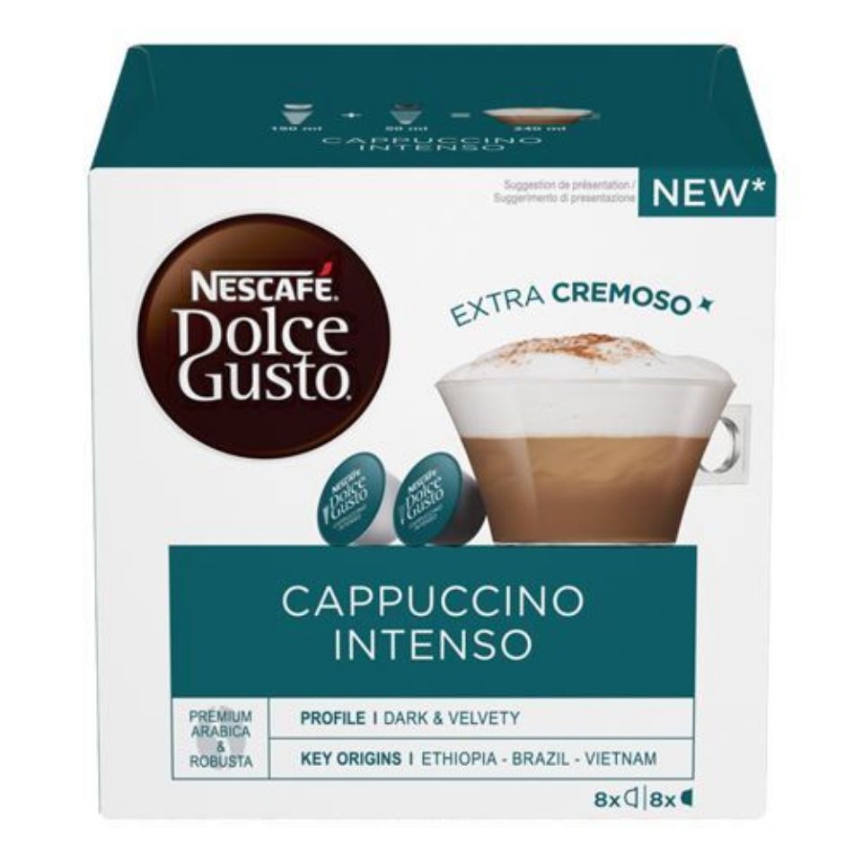 Immagine di 96 capsule Nescafé Dolce Gusto Cappuccino Intenso