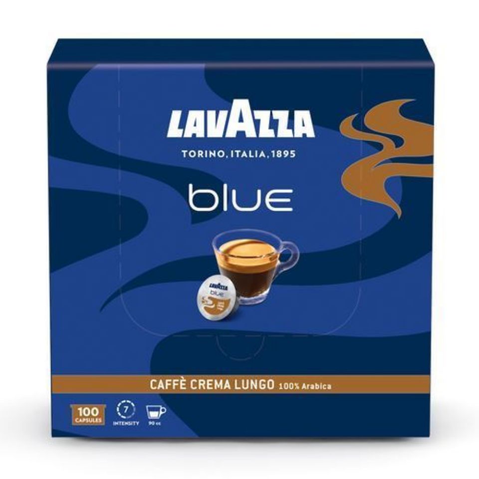 Immagine di 100 Capsule Lavazza Blue Crema Lungo (ex crema dolce)