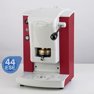 Macchina caffè Faber Rossa utilizza cialde filtrocarta 44mm ESE